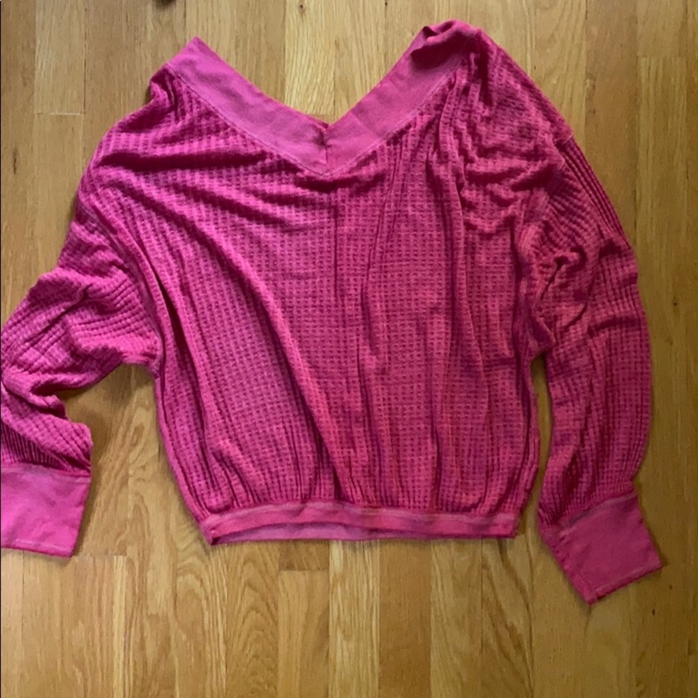 Free people lightweight long sleeve shirt